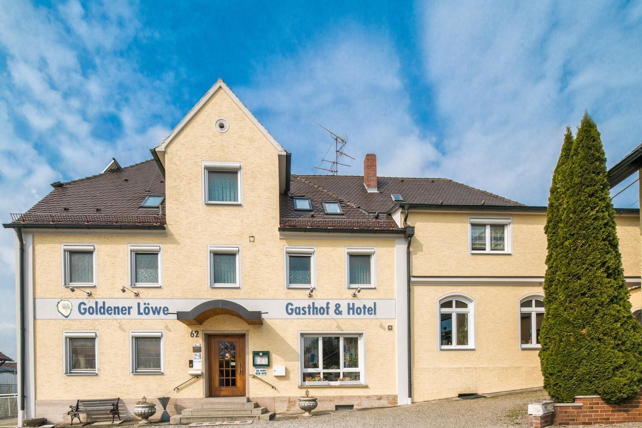 Hotel Goldener Loewe Günzburg Екстериор снимка